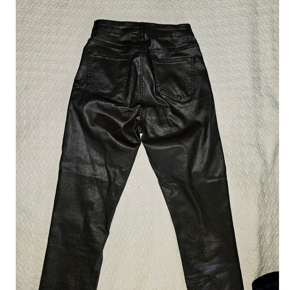 Redfox Jeans Brand Green Olive Pants Sz M High Waist Shine